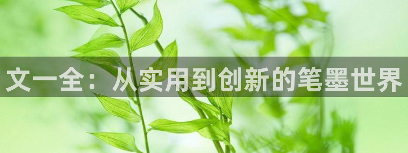 天顺娱乐毯wx15 net：文一全：从实