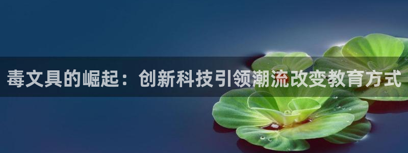 天顺娱乐拙70 48：毒文具的崛起：创新