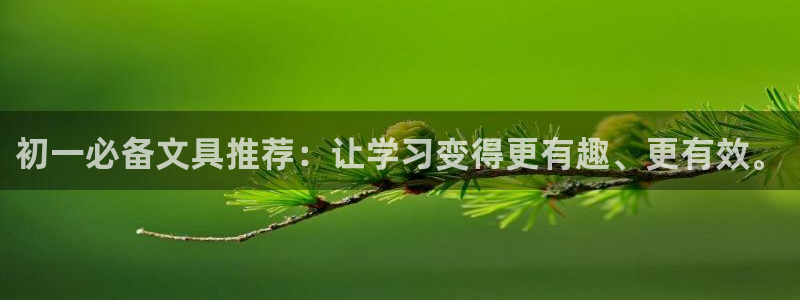 天顺平台娱乐：初一必备文具推荐：让学习变