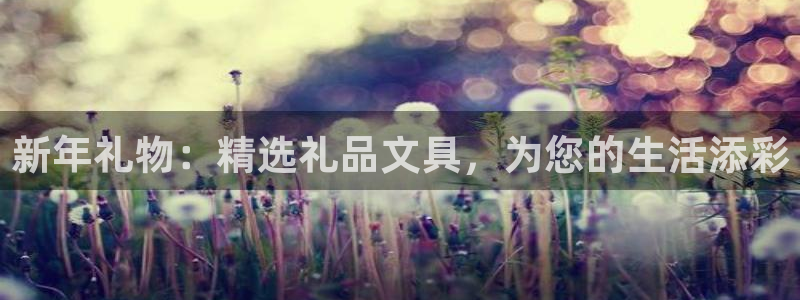 天顺娱乐露70 48：新年礼物：精选礼品