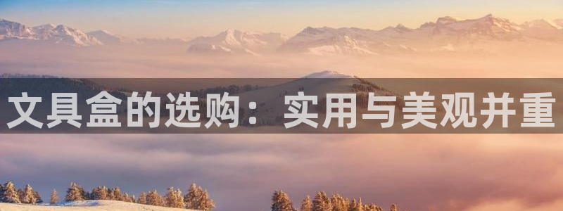 天顺娱乐湛 66 6：文具盒的选购：实用